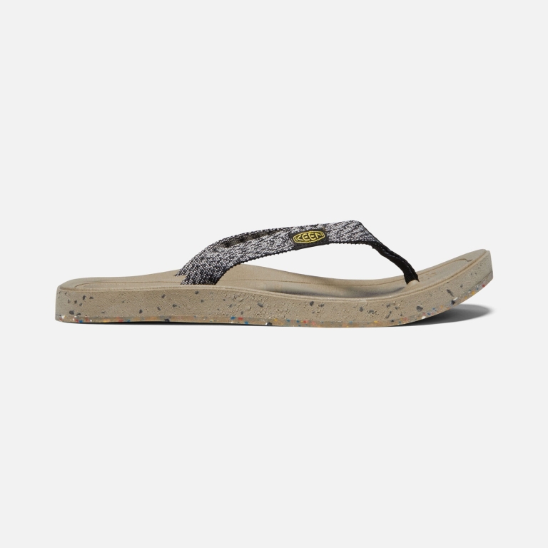 Keen Harvest Flip Flops - Women's Black Multicolor Sandals